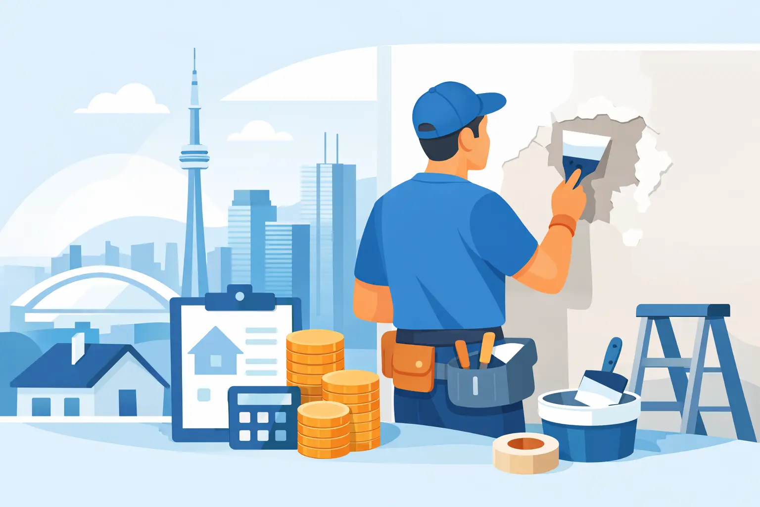 Drywall Repair Service Cost in Toronto