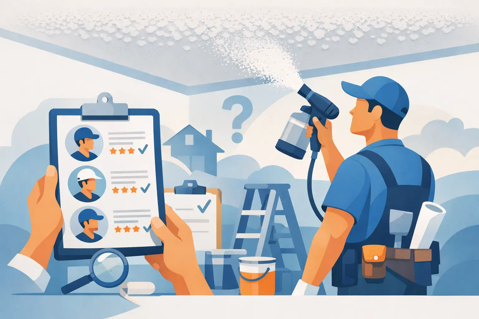 How to Choose a Popcorn Ceiling Contractor