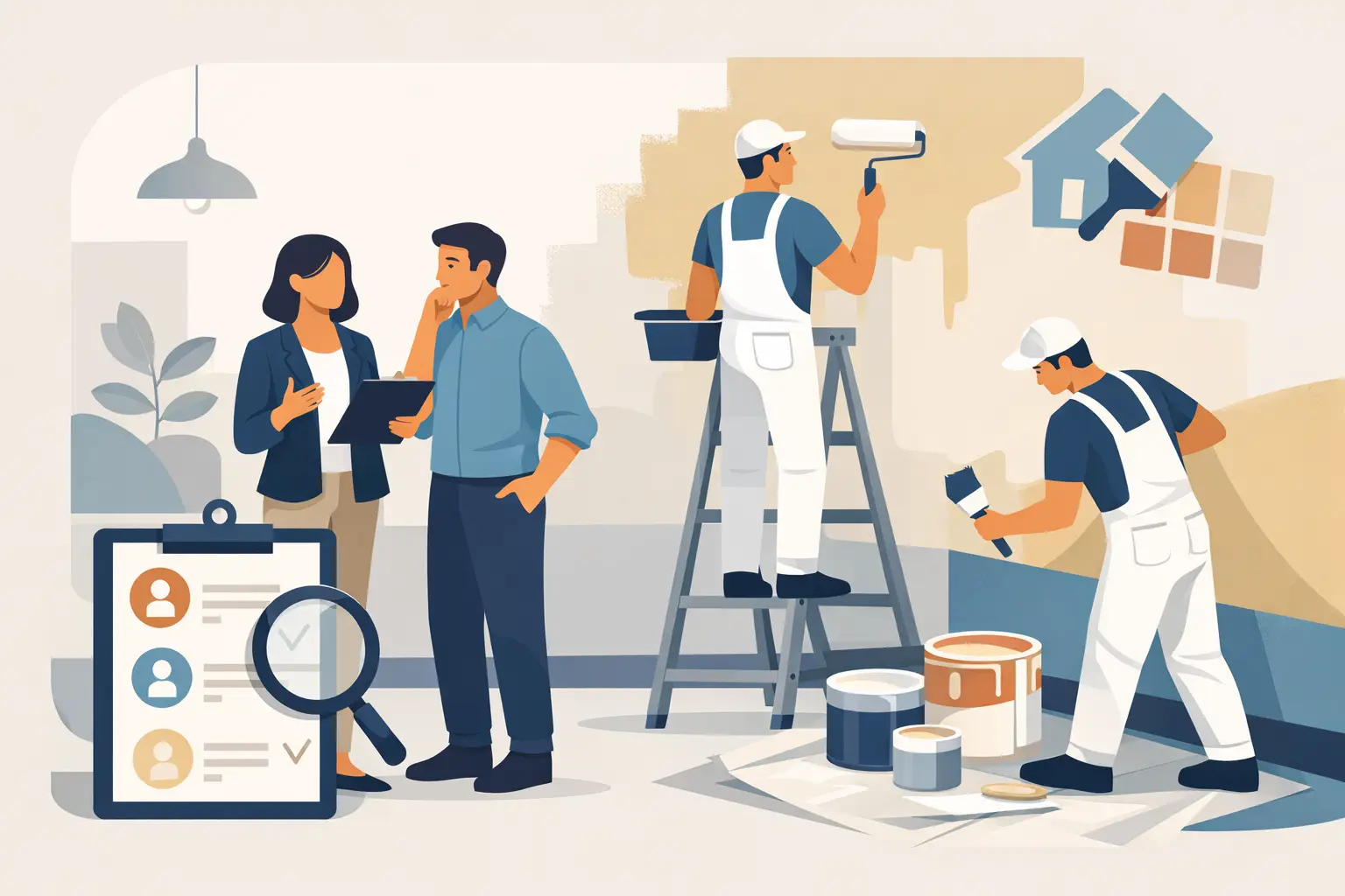 How to Hire Interior Painters