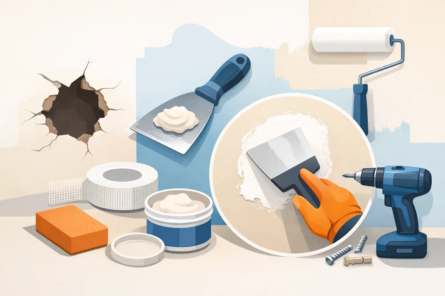 A Practical Guide to Drywall Hole Repair