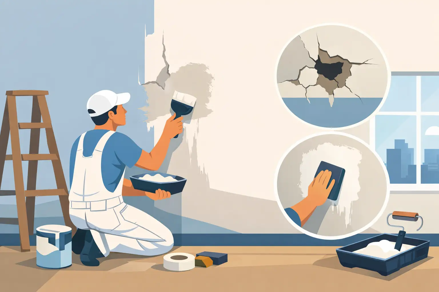 Can Painters Repair Drywall Damage? What to Expect