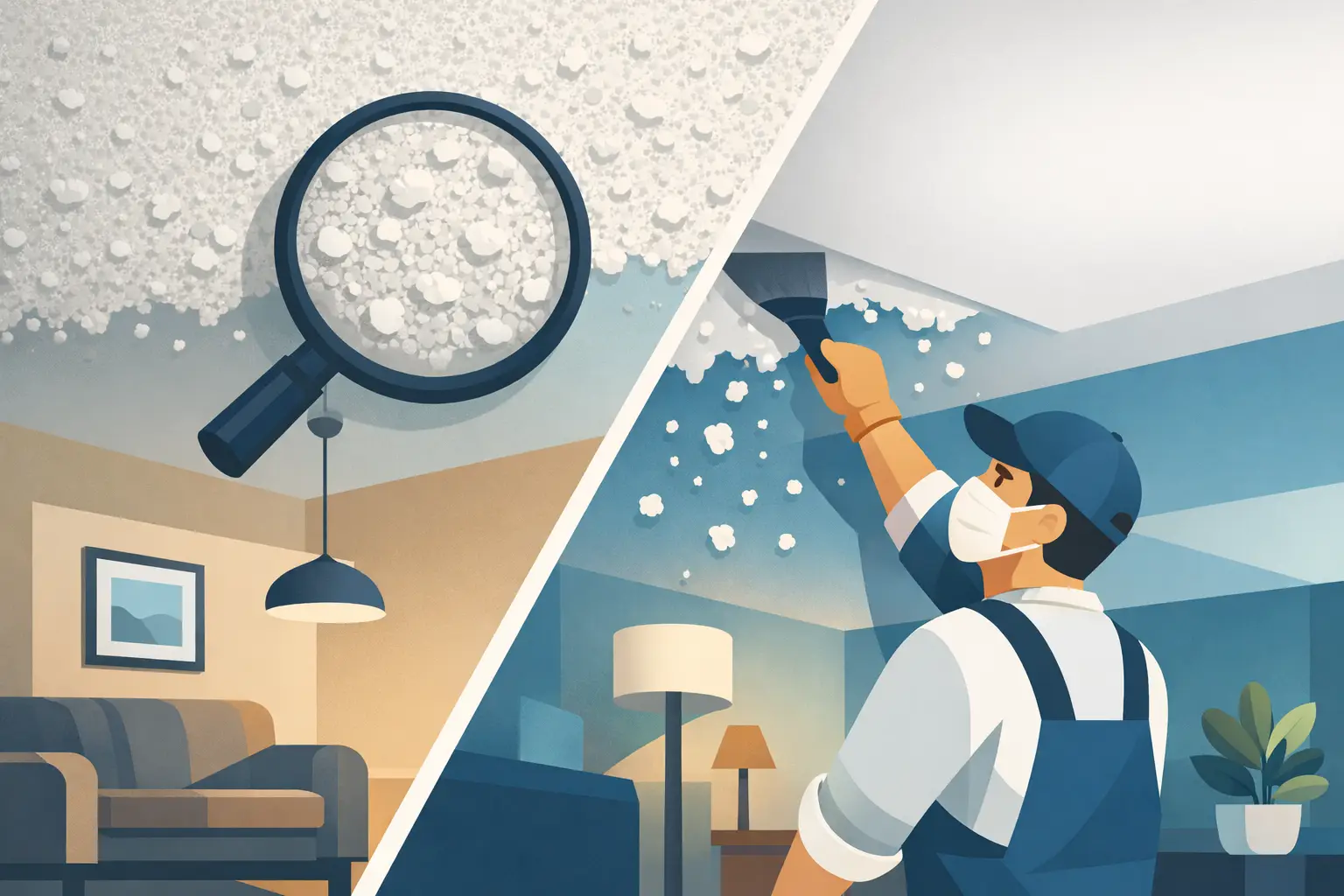 When Should Popcorn Ceilings Be Removed?