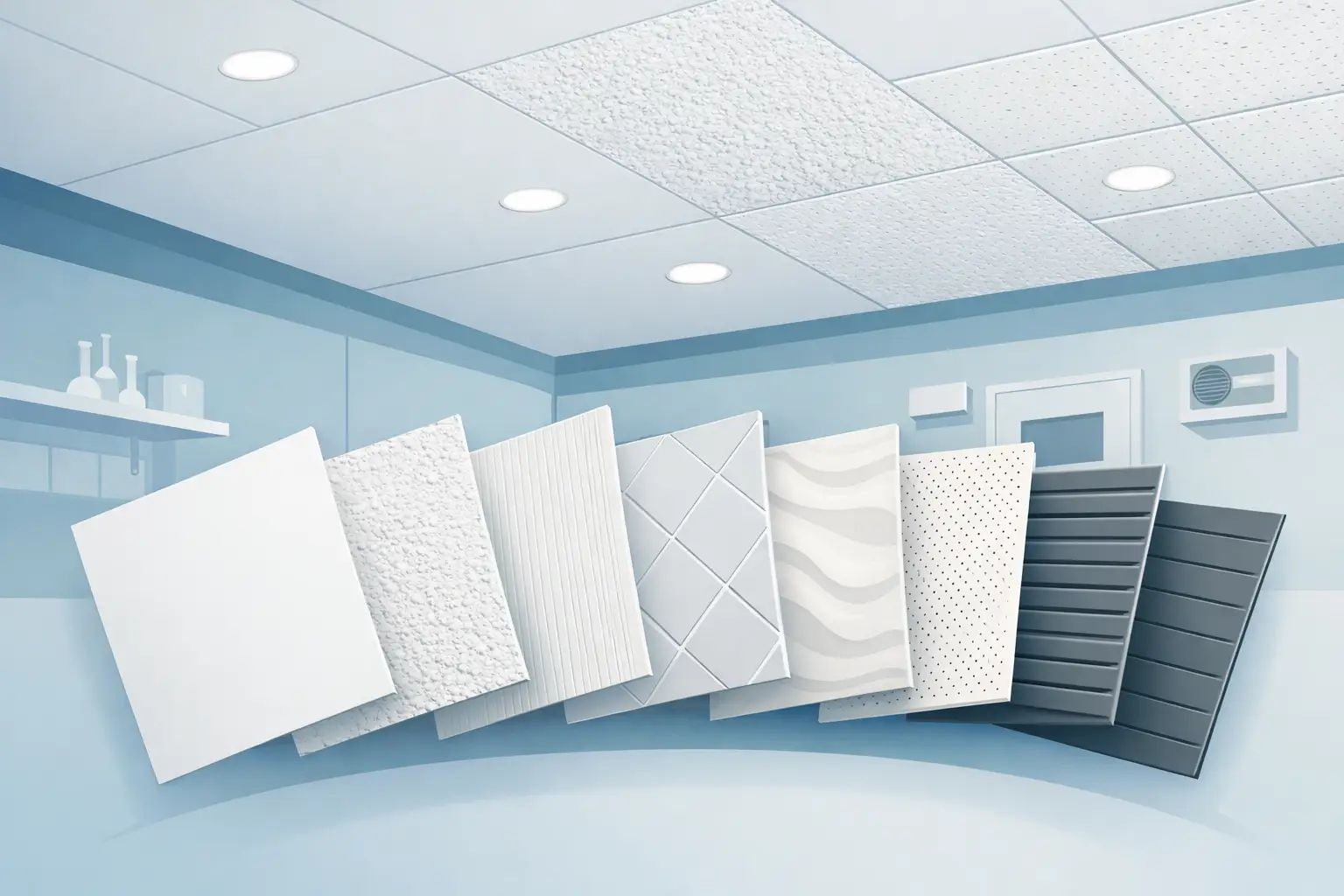 7 Best Ceiling Texture Alternatives for Clean Rooms