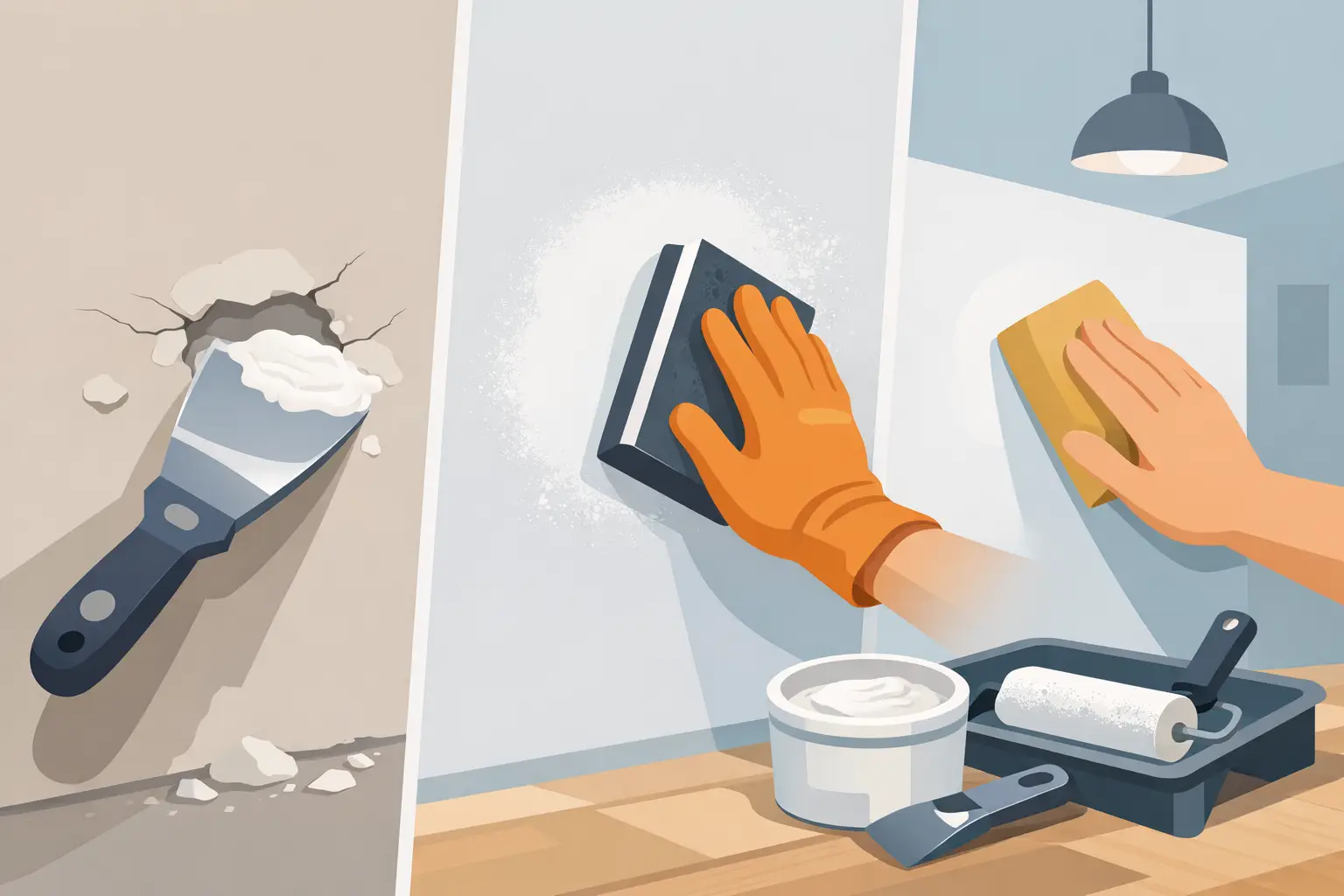 How to Repair Drywall Dents for a Smooth Finish