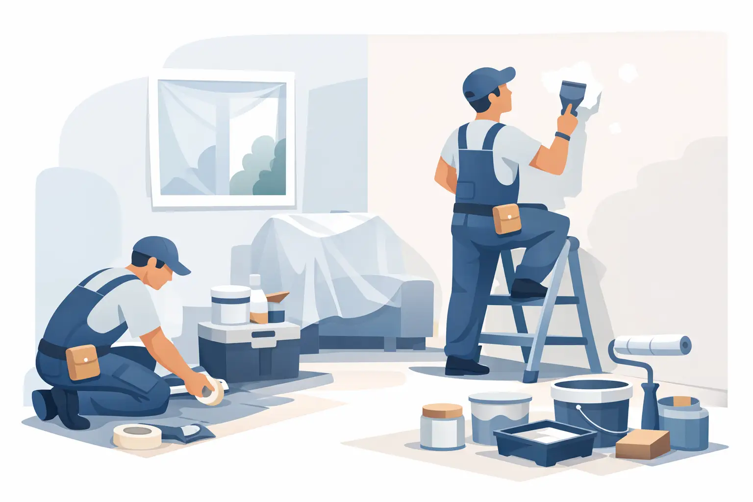 What Professional Painters Do Before Painting