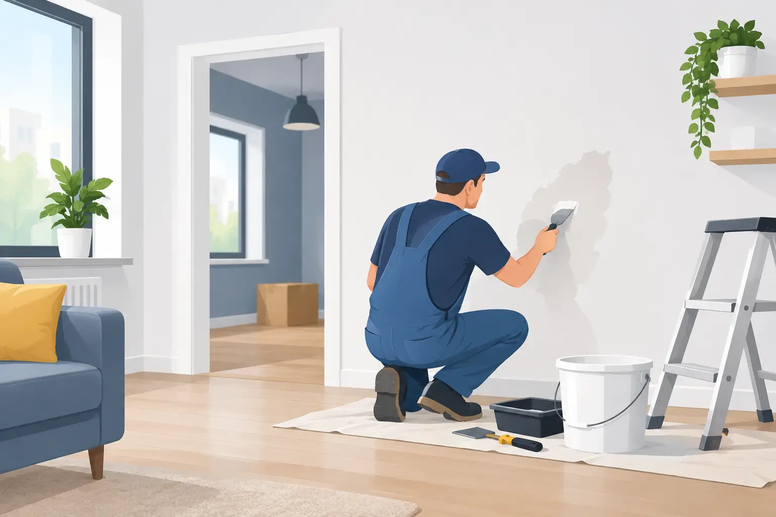 Best Wall Repairs for Landlords Between Tenants